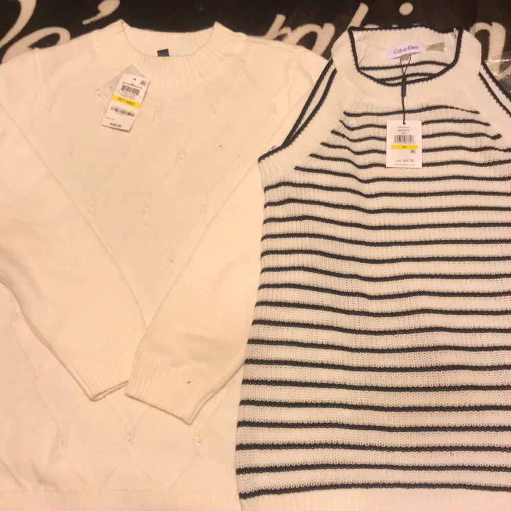 Bundle deal two brand new sweaters with tags !!